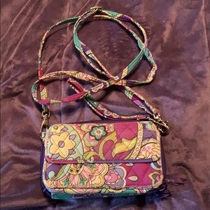 Vera Bradley Crossbody wallet phone case